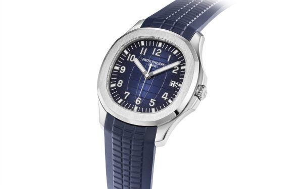 Patek Philippe Aquanaut Date, Sweep Seconds Watch, 18k White Gold 42,2 mm, Ref# 5168G-001 - Image 11