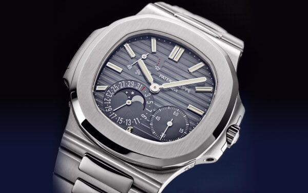 Patek Philippe Nautilus Date, Moon Phases Watch, Stainless Steel, 40mm, Ref# 5712/1A-001 - Image 4