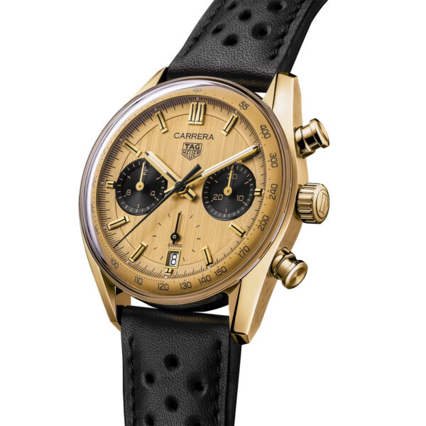 TAG Heuer Carrera Chronograph Solid Gold 39mm - Image 3