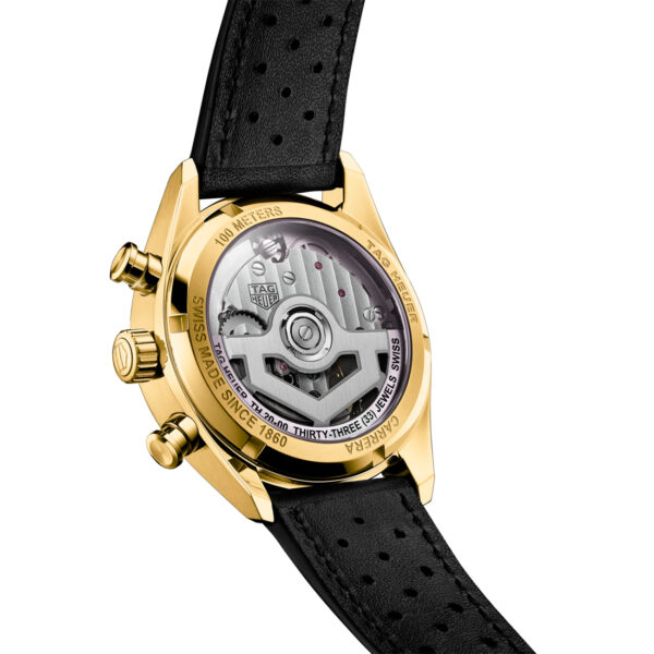 TAG Heuer Carrera Chronograph Solid Gold 39mm - Image 4