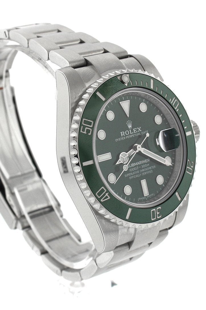 Rolex Submariner Hulk Date 40 Green Dial Mens Watch 116610LV 116610 - Image 5
