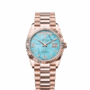 Rolex Day-Date 36, 18k Everose Gold with Diamond-set, 36mm, Ref# 128235-0064