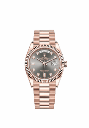 Rolex Day-Date, 36mm, 18k Everose Gold, Ref# 128235-0050