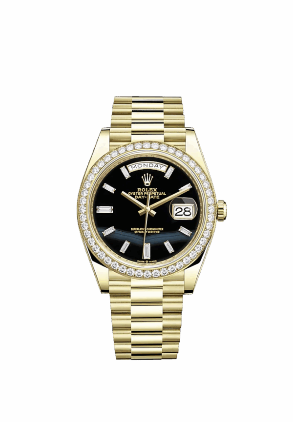 Rolex Day-Date, 40mm, 18k Yellow Gold and Diamonds, Ref# 228348rbr-0039 - Image 2