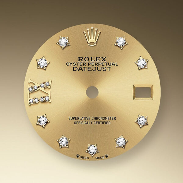 Rolex Lady-Datejust 28, 18k Yellow Gold, Ref# 279178-0017 - Image 2