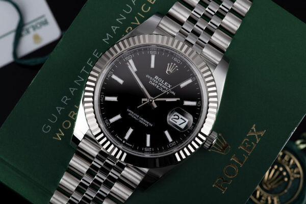 Rolex DATEJUST 41 Oyster, 41 mm, Oystersteel and white gold, M126334-0018 - Image 2