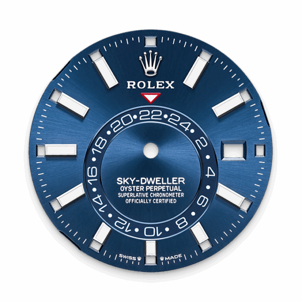 Rolex Sky-Dweller, 42mm, Oystersteel and 18k White Gold, Blue, Jubilee, Ref# 336934-0006 - Image 2