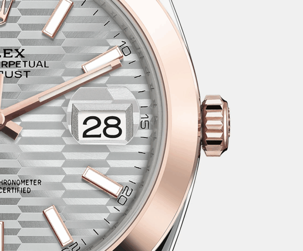 Rolex Datejust 41mm, Oystersteel and 18k Everose Gold, Ref# 126301-0018 - Image 3