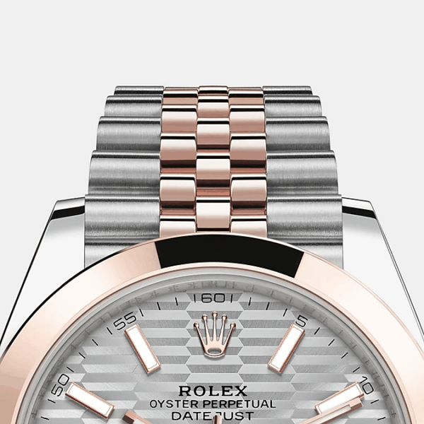 Rolex Datejust 41mm, Oystersteel and 18k Everose Gold, Ref# 126301-0018 - Image 4