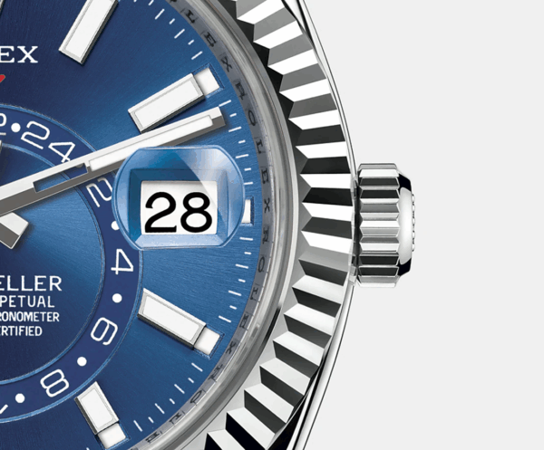 Rolex Sky-Dweller 42mm, Oystersteel and 18k White Gold, Ref# 326934-0003 - Image 4