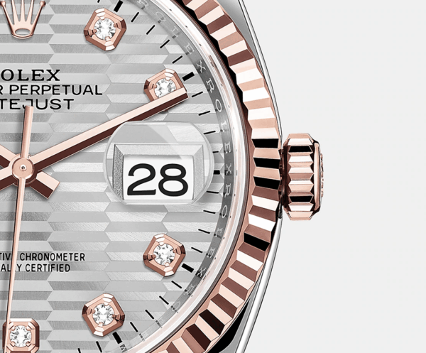 Rolex Datejust 36mm, Oystersteel and 18k Everose Gold, Ref# 126231-0040 - Image 4