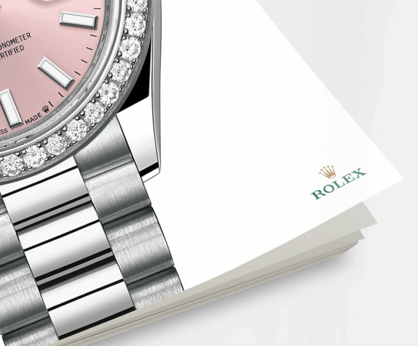 Rolex Lady-Datejust 28mm, 18k White Gold, Ref# 279139rbr-0004 - Image 5