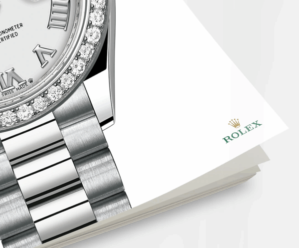 Rolex Lady-Datejust 28mm, 18k White Gold, Ref# 279139rbr-0013 - Image 5