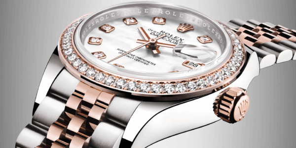 Rolex Lady-Datejust 28 Oystersteel and 18k Everose Gold Ref# 279381RBR-0013 - Image 8